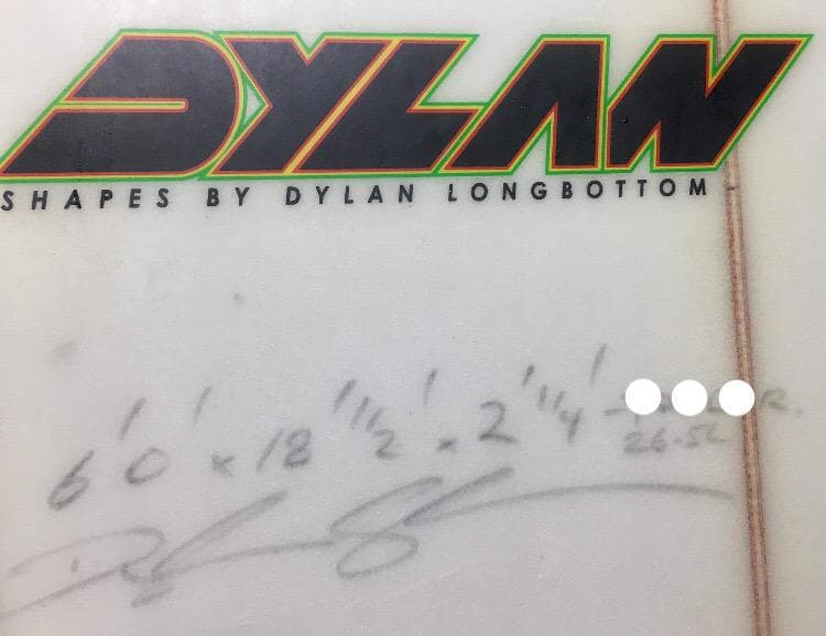 値下げ!! Dylan サーフボード  6’0”