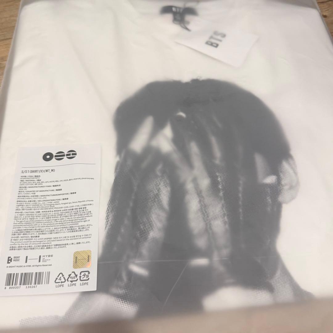 BTS ARIRANG 顔Tシャツ テヒョン テテ V
