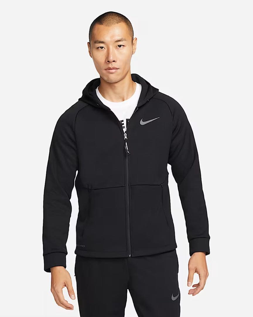 【美品】NIKE セットアップ　プロ Therma-FIT ブラック　黒