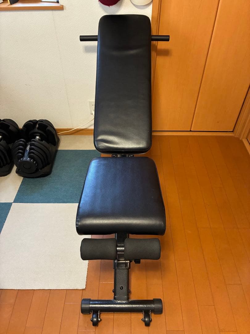 【引き取り限定】可変式ダンベル40kg×2 ＆ マルチベンチ セット