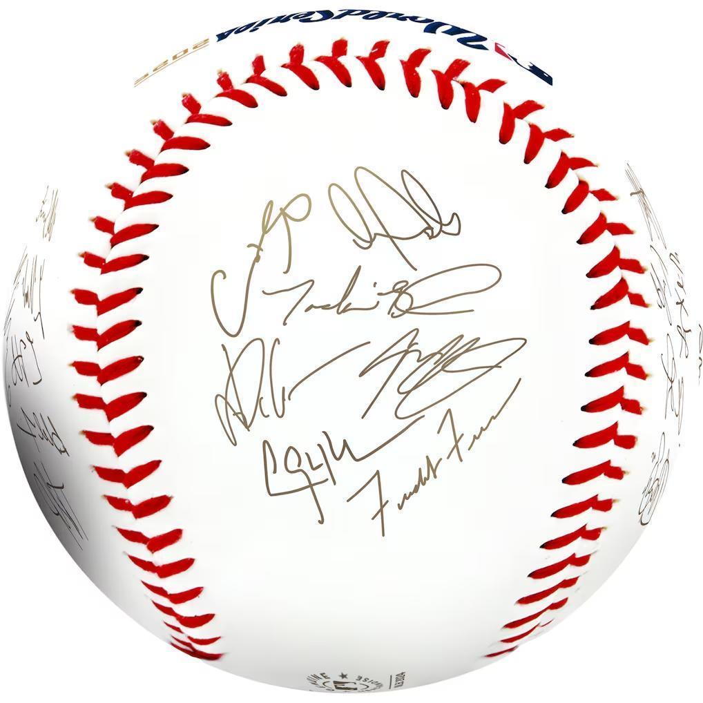 大谷翔平MLB2025WSチャンピオン記念サイン入ボールローリング社US限定品