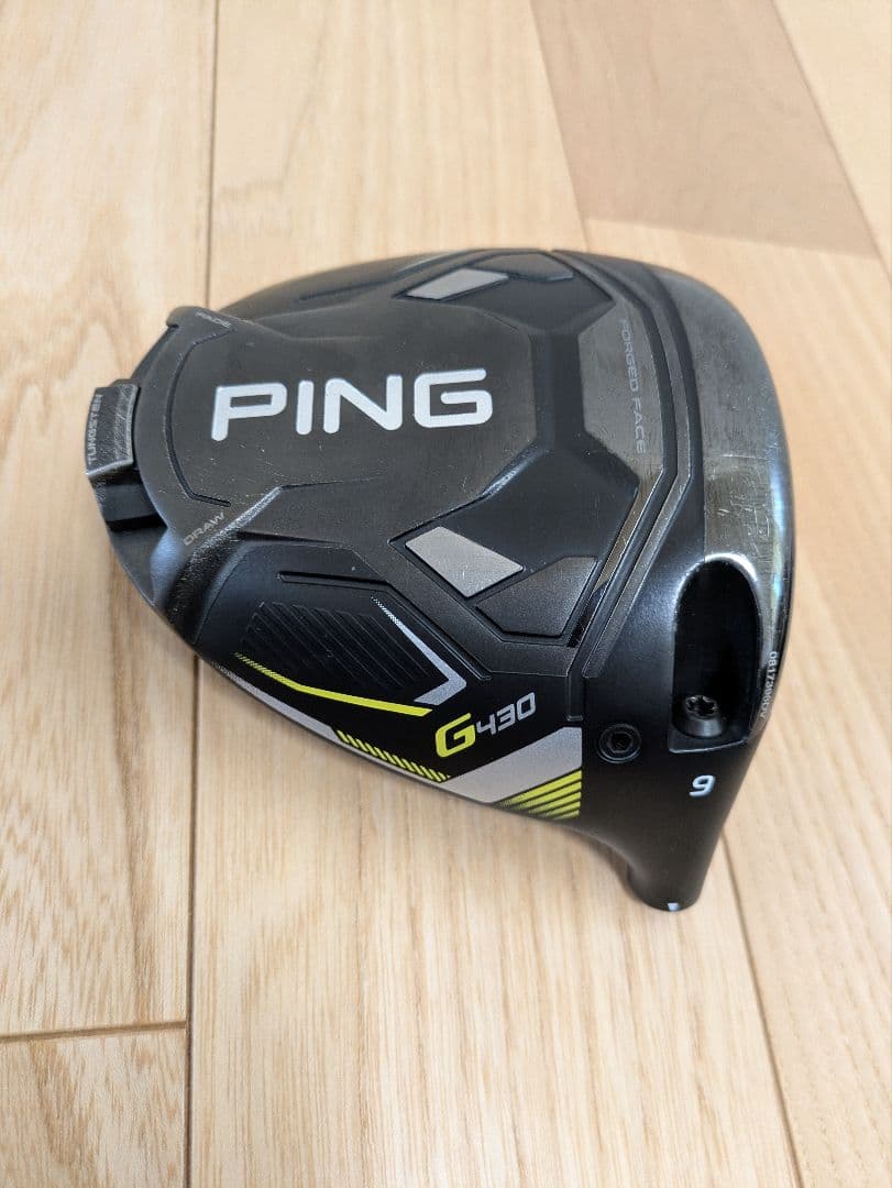 PING G430 LST ドライバー ヘッドのみ（9° / ヘッドカバー付き）
