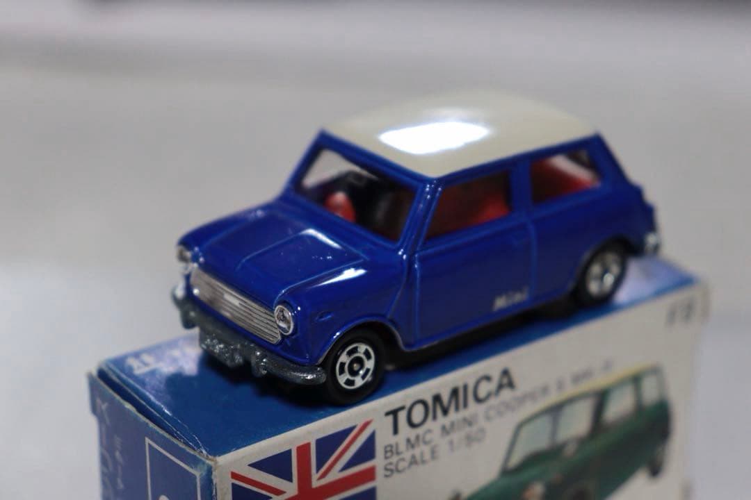 日本製　トミカ　外国車シリーズ　BLMC ミニ　クーパー　S マークⅢ F8