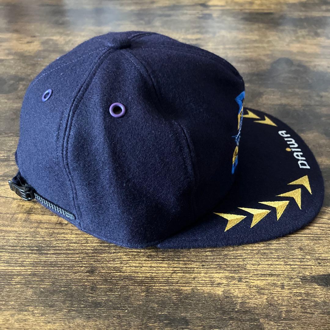 ヴィンテージ品 DAIWA カジキ ブルーマリン刺繍 フィッシングキャップ