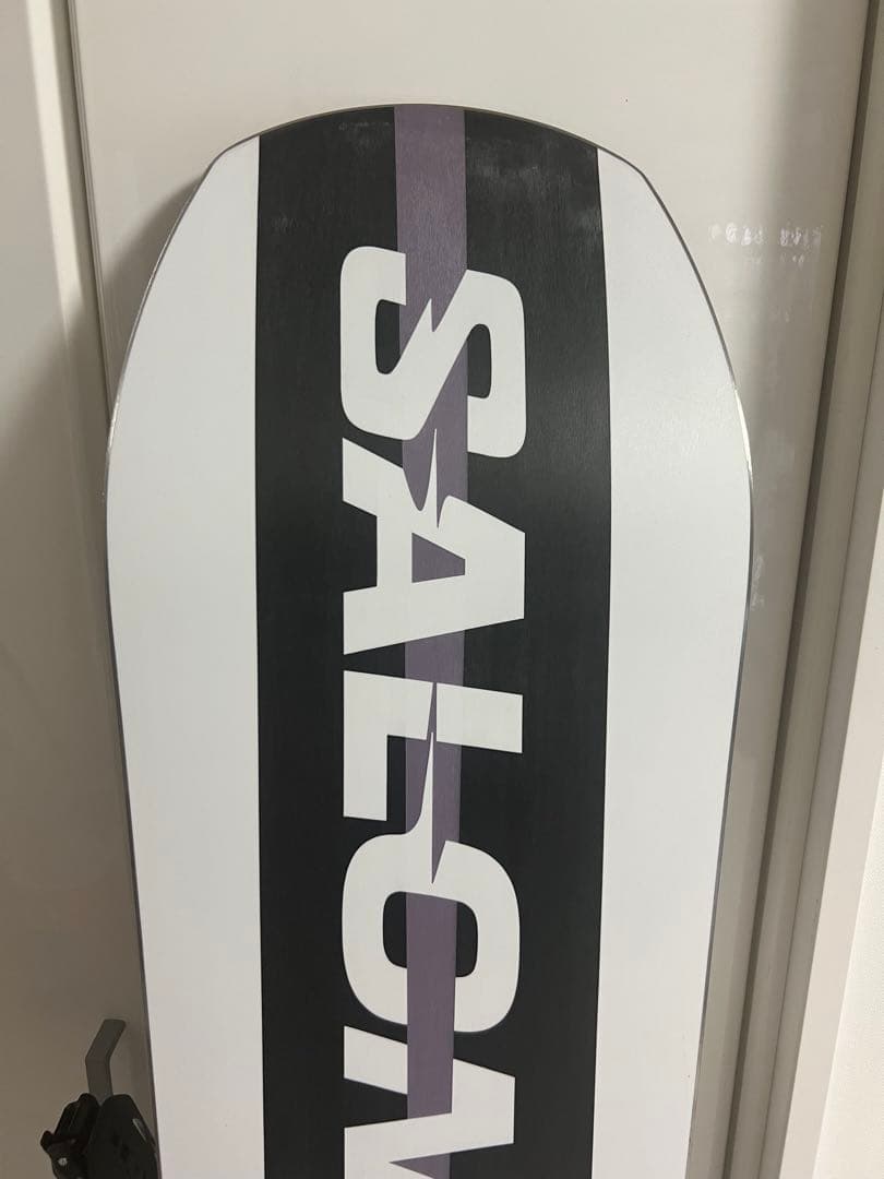 Salomonアサシンスノーボード ビンディング&カバー付156㎝『美品』