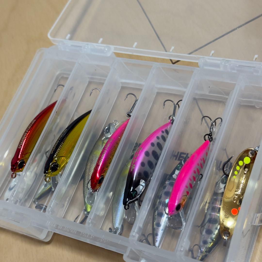 ネイティブトラウト 渓流ルアー18個 DUO SMITH ケース3個
