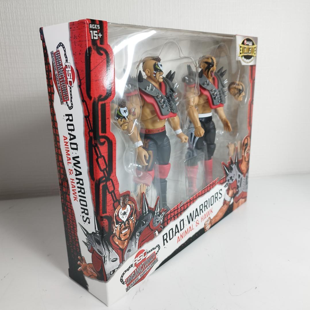 WWE ロードウォリアーズ フィギュア ホーガン ホーク レッド アニ I490