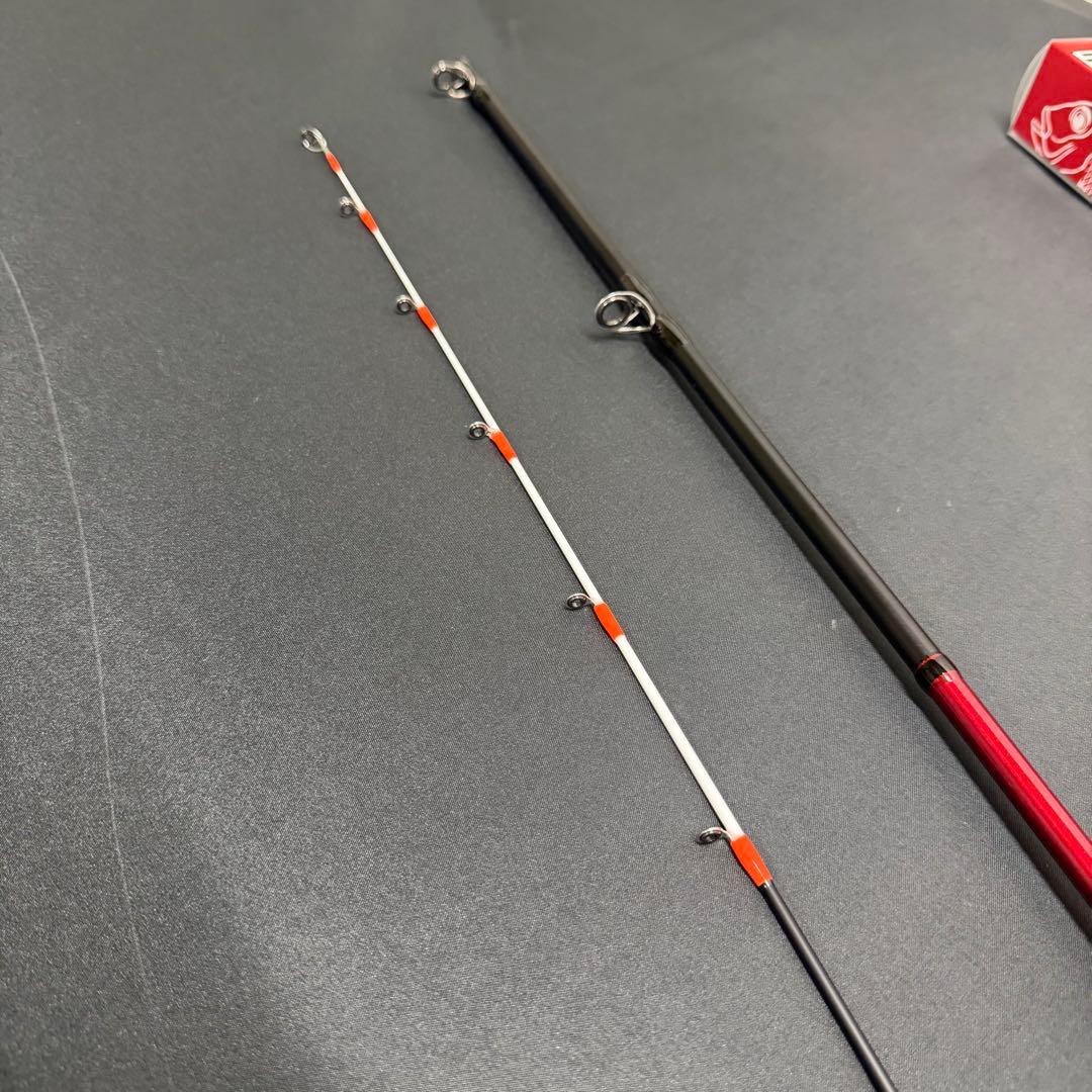 新品　25 タイラバZ 68ML タイラバロッド　スパイラルガイド　ソリッド仕様