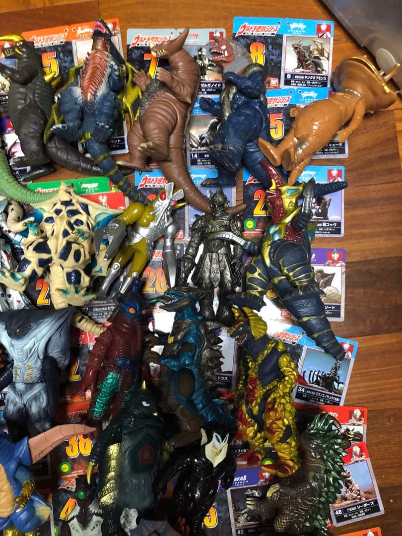 ウルトラマン ウルトラ怪獣 ソフビ タグ付 まとめ売り バンダイ