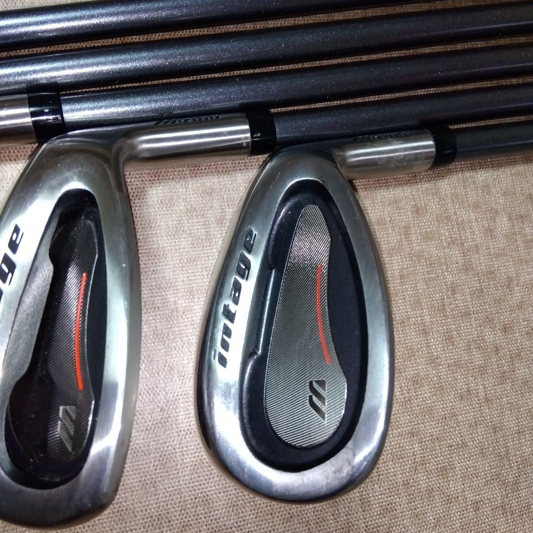 MIZUNO レディース アイアンセット SW.PW.9~7