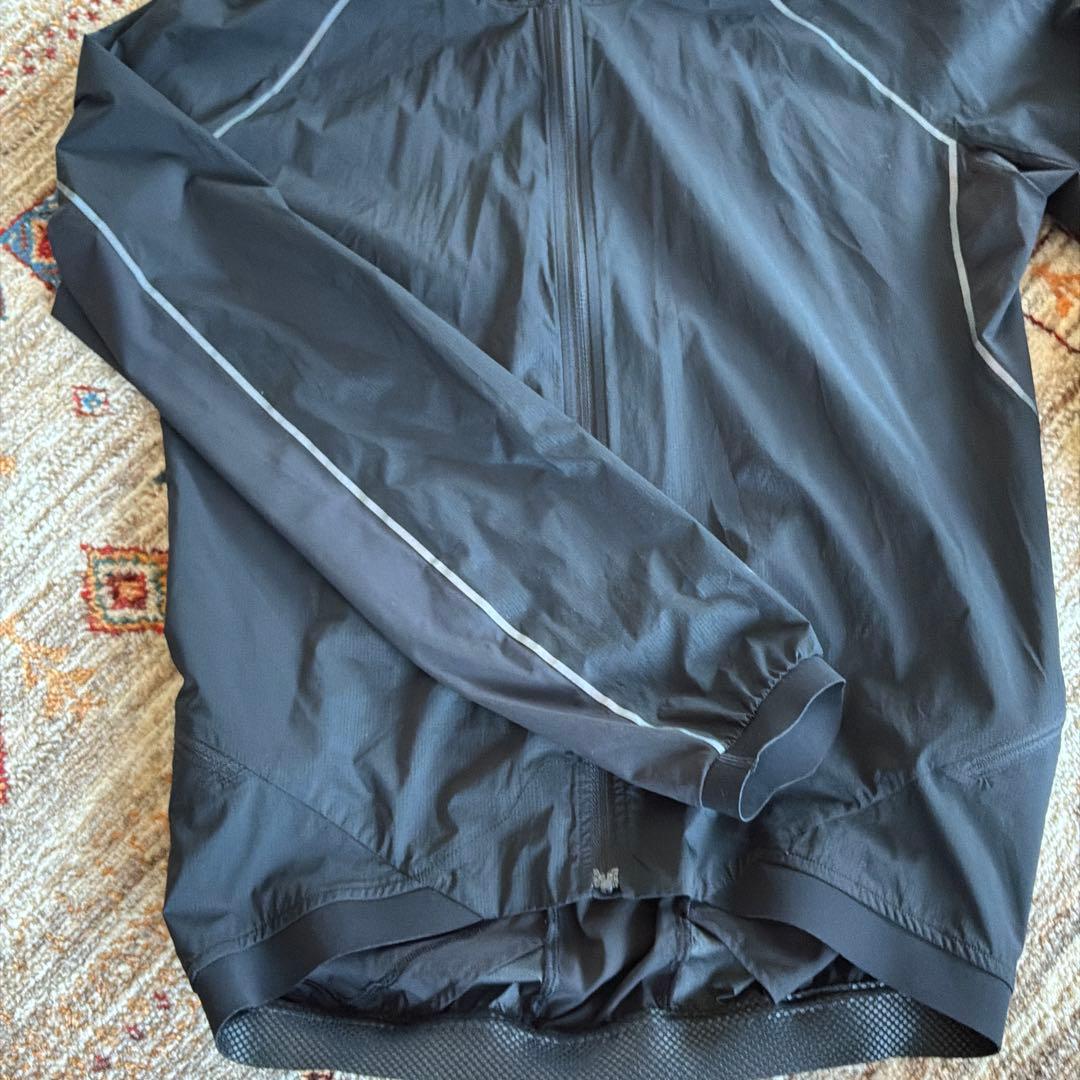 ルルレモン　lululemon ブラック サイクルジャケット メンズ　Sサイズ