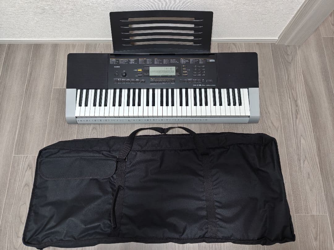 CASIO 電子キーボード 61鍵 CTK-4400 バッグ付き