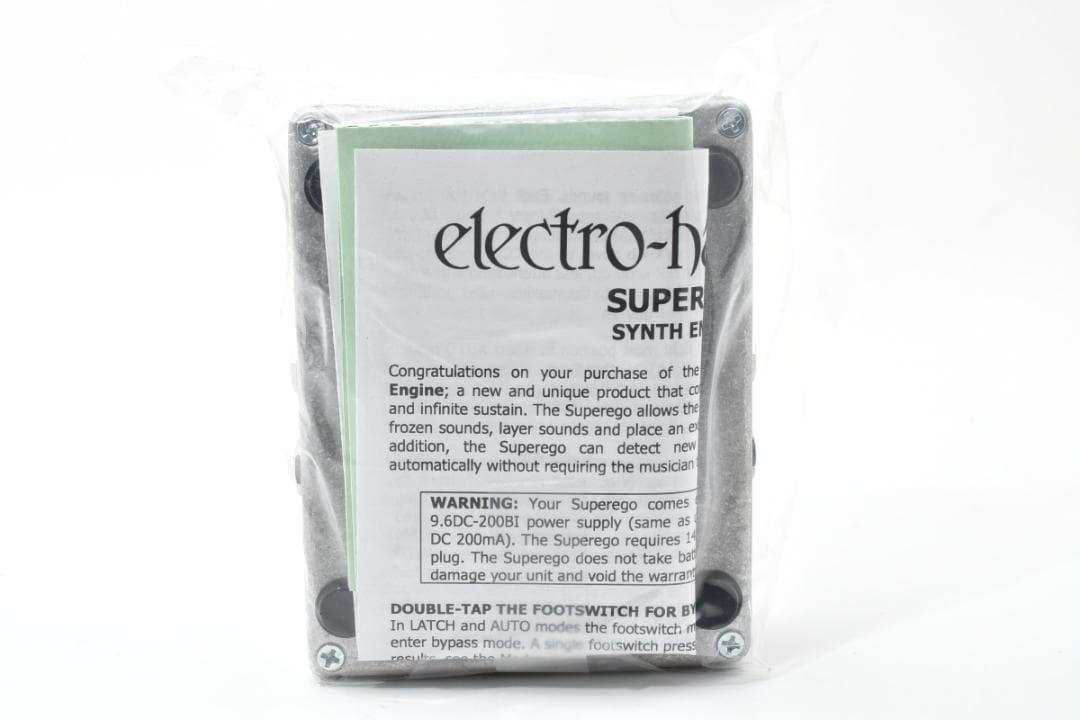 新品 未使用 Electro-Harmonix Superego