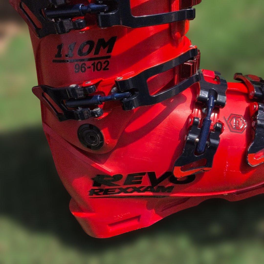 REXXAM REVO 110レッド スキー用ブーツ