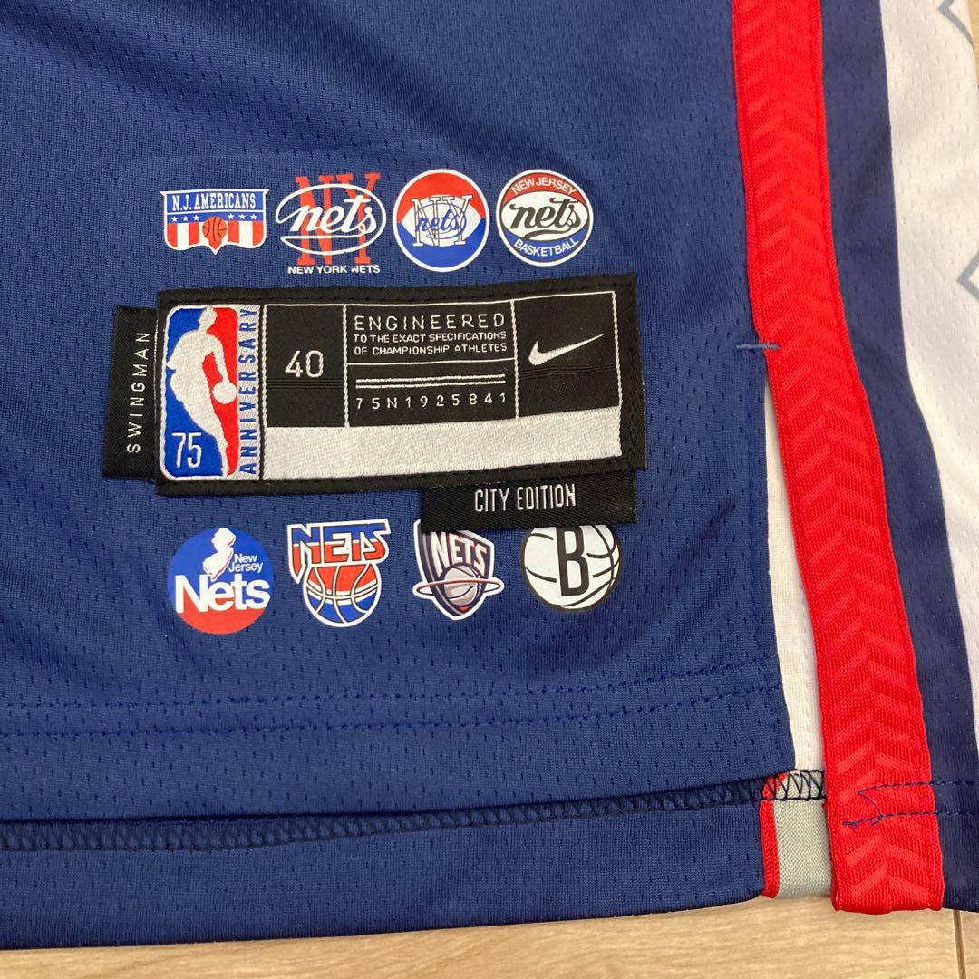 Nike Nets Durant デュラント 75th ユニフォーム 7番