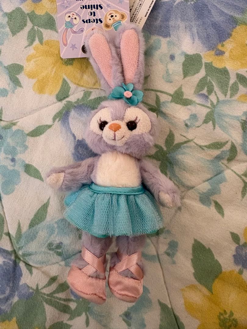 ダッフィー＆フレンズ　ステップ・トゥー・シャイン　ぬいぐるみバッジ