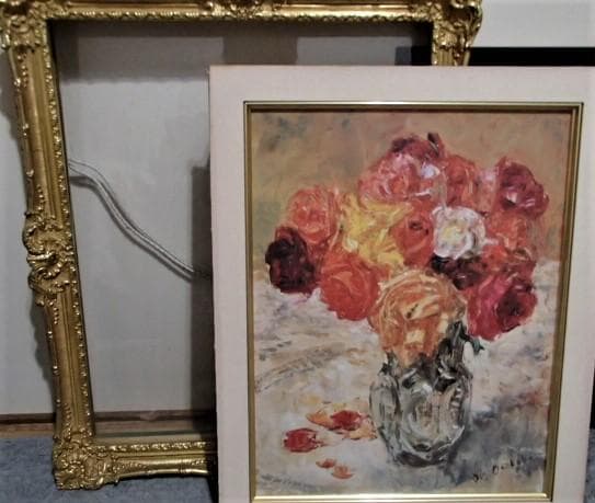 特価！刑部人『 薔薇 』立体複製画 （日本写真印刷製）Ｆ6　中古美品