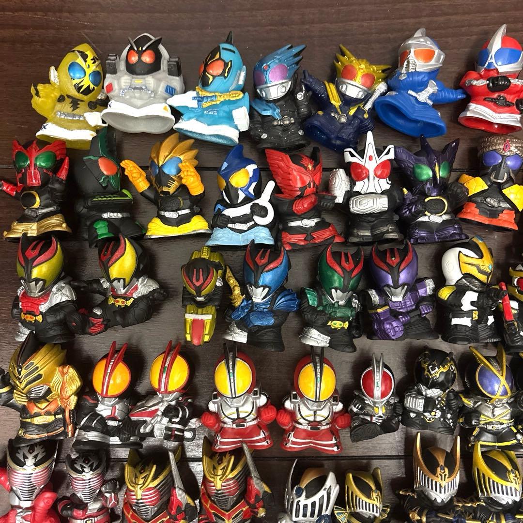 仮面ライダー 指人形 フィギュア まとめ売り 93体