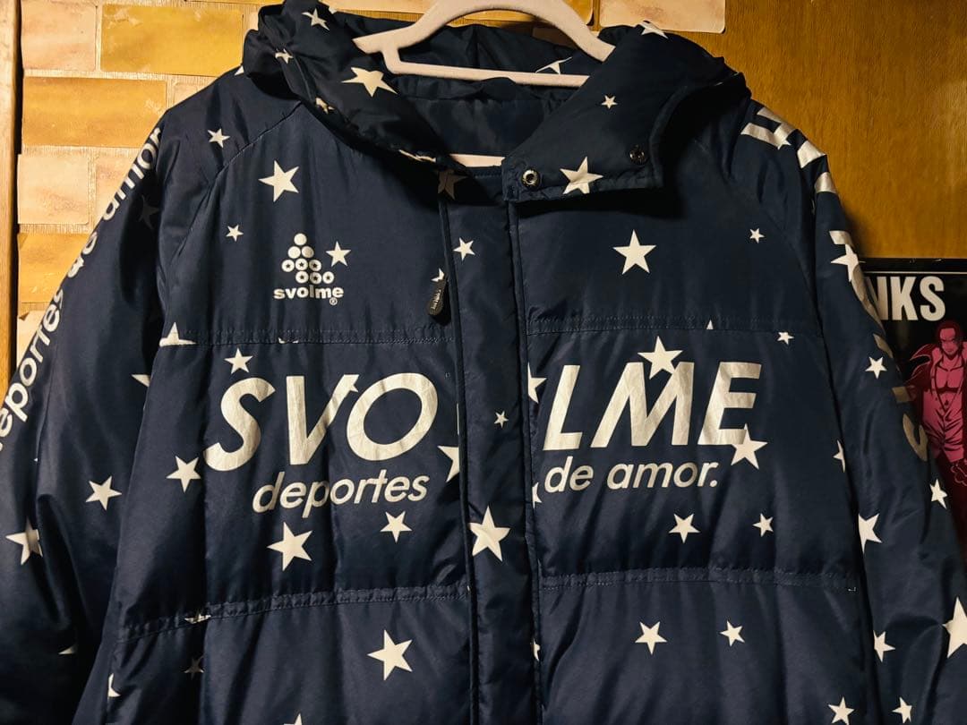 SVOLME （スボルメ）ダウンベンチコート（ネイビー）