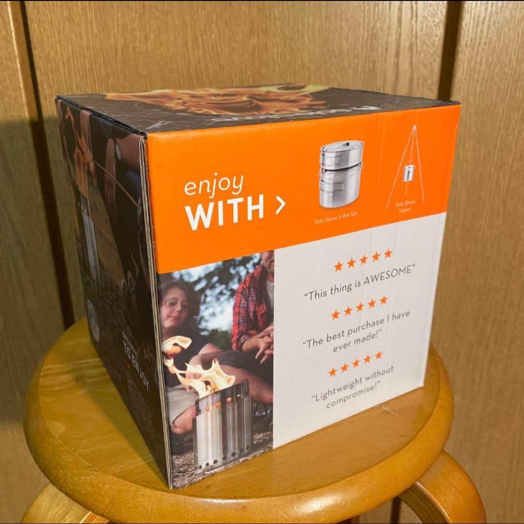 ソロストーブ　キャンプファイヤー　正規品　ウッドストーブ　焚き火台