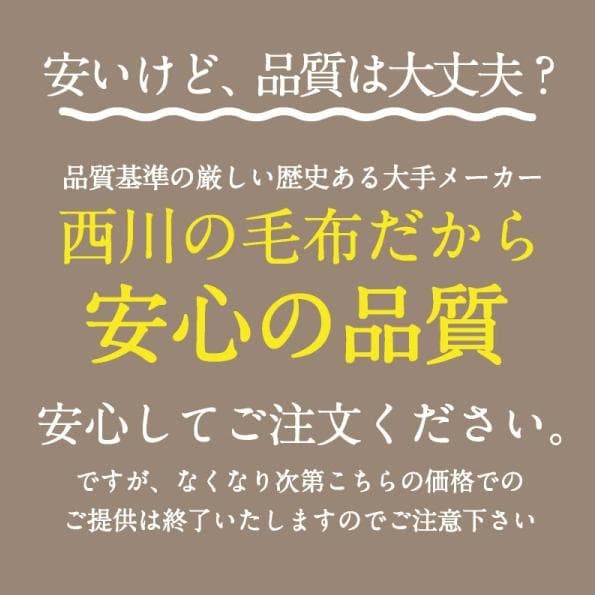 ジャイアン様　霜降り毛布 ニューマイヤー シングル　Grey二枚組
