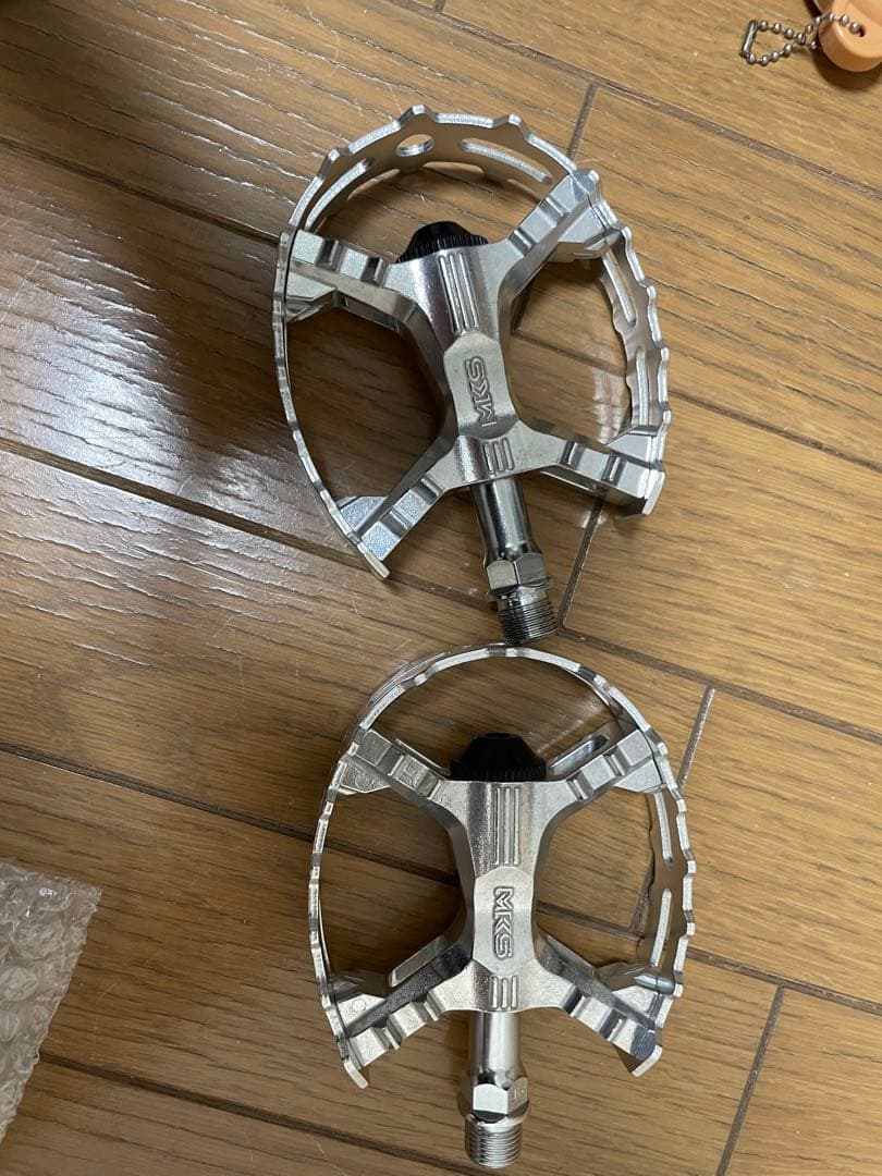 パーツ MKS XC-III bear trap pedal (silver)
