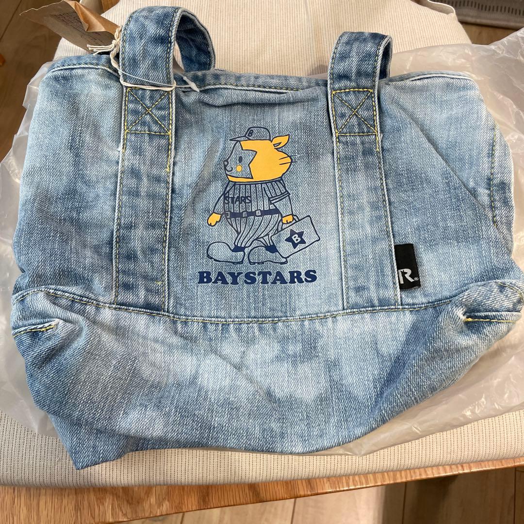 【限定品】ベイスターズ　デニム生地トートバッグ