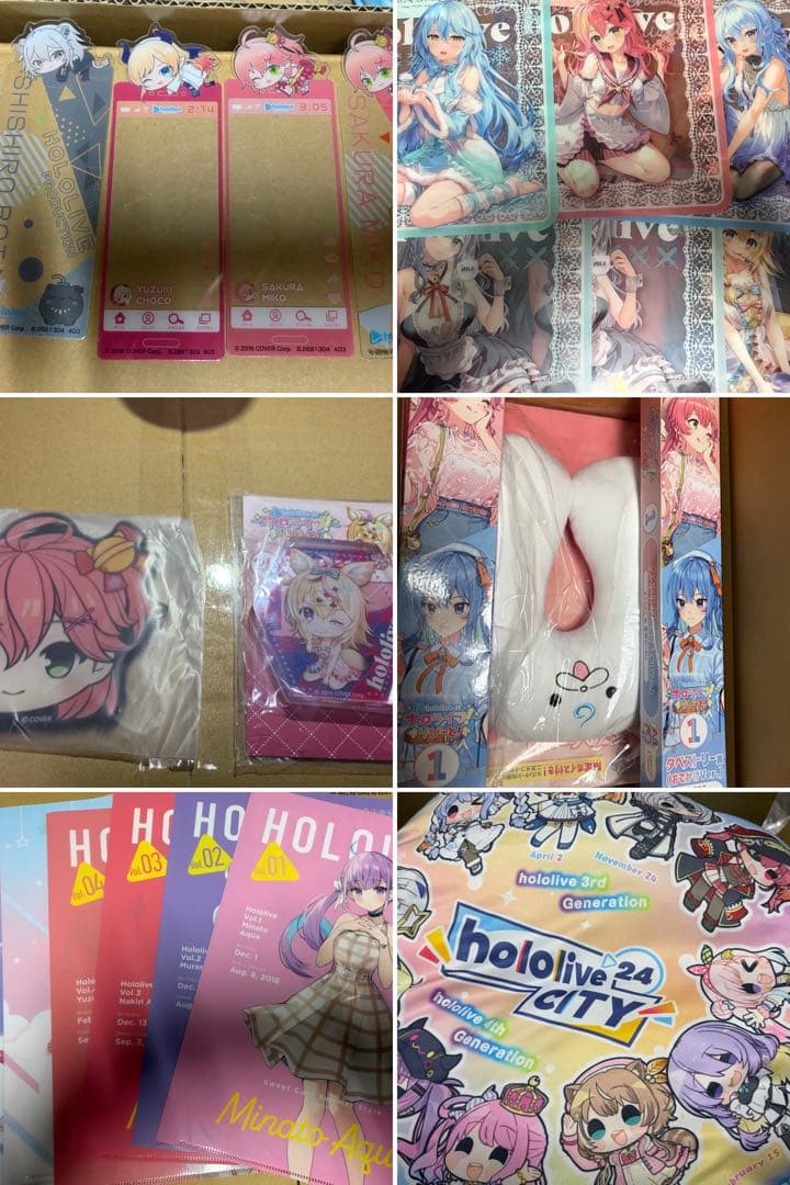 ホロライブグッズ　アクスタとかまとめ売り