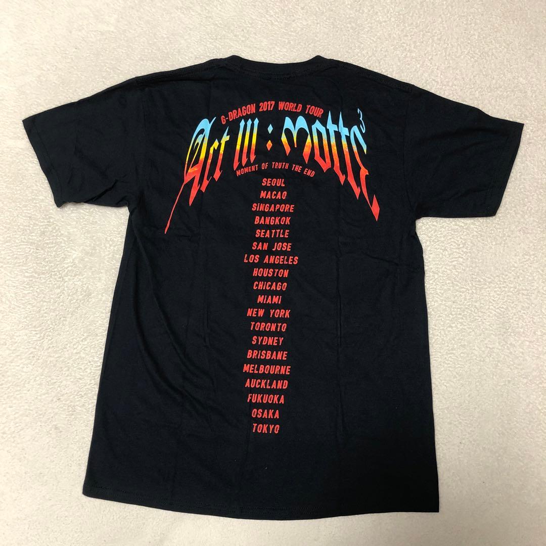 BIGBANG　G-DRAGON　2017年ワールドツアーTシャツ 希少　M