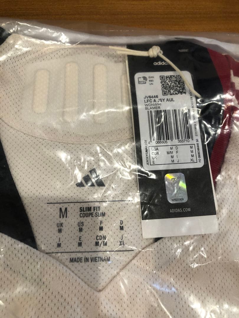 正規品 長袖 オーセンティック 25-26 リヴァプール アウェイ ユニフォーム