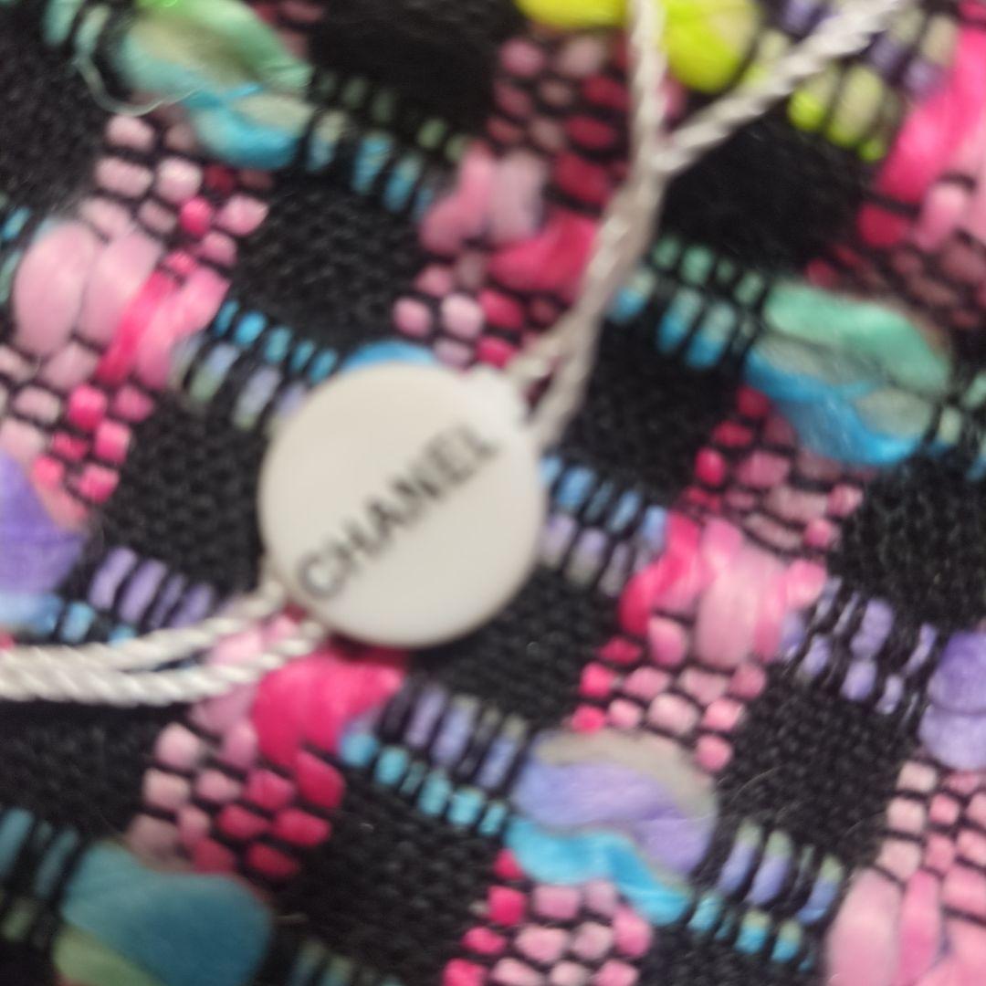CHANEL カラフルチェックトートバッグ値下げ不可