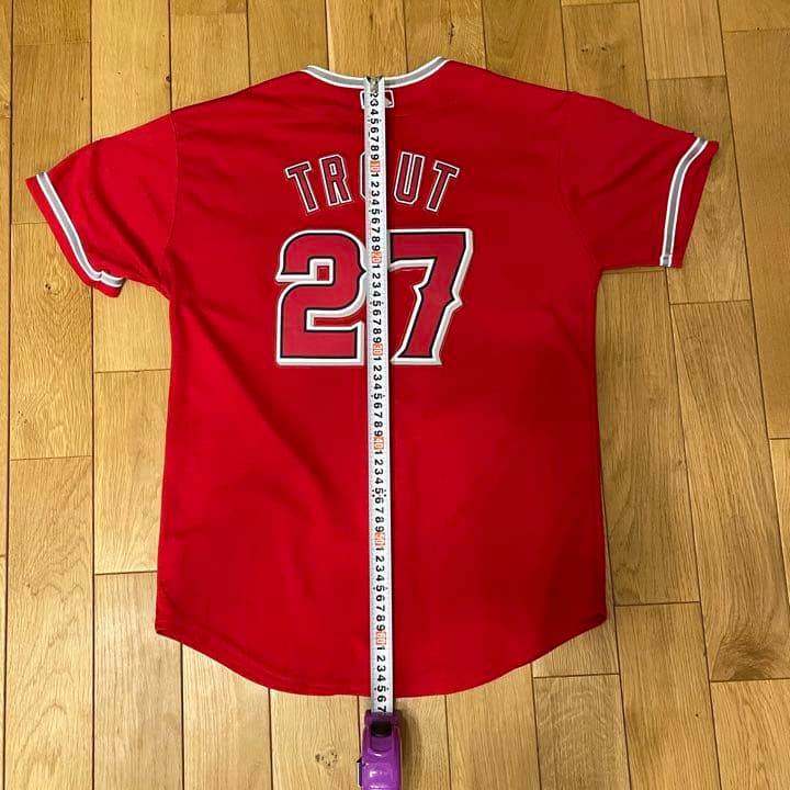 Mike Trout 27 Majestic ジャージー　サイズ　youth L