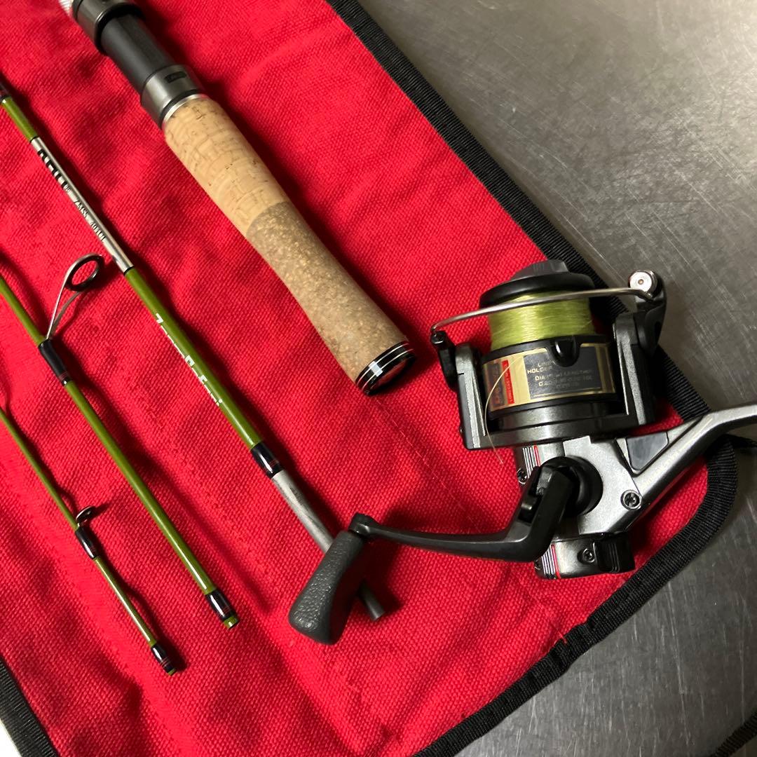 Abu パックロッド　DAIWA リール