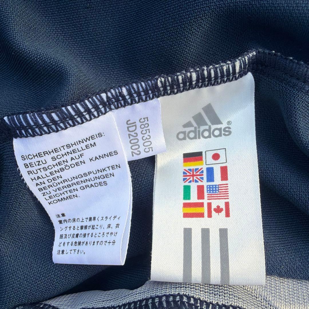 adidas ジャージ上下セット ネイビー/オレンジ