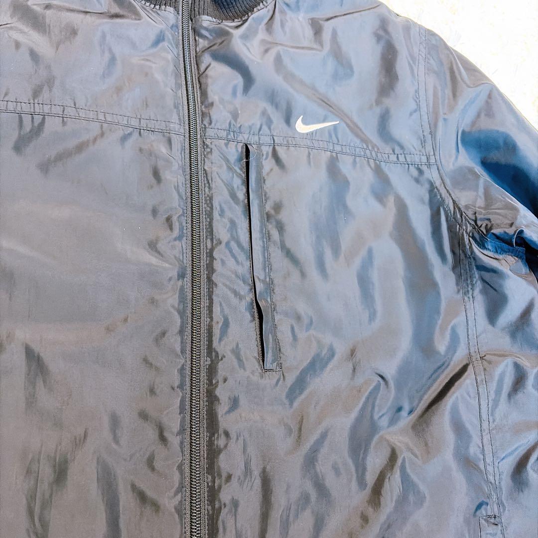 訳ありNIKE GOLF ナイキゴルフ ダブルジップ ダウン ジャケット L 黒
