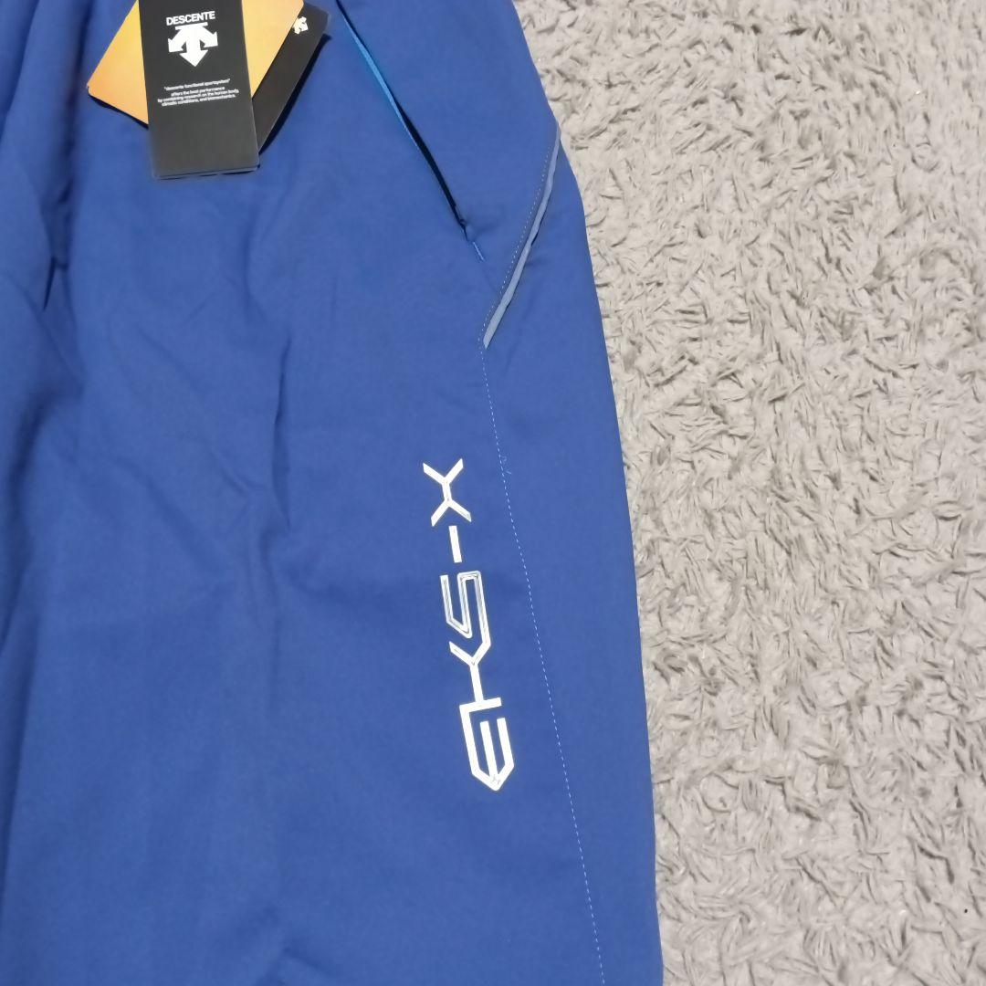 【未使用タグ付】DESCENTE EKS-X 上下セット パープル Mサイズ