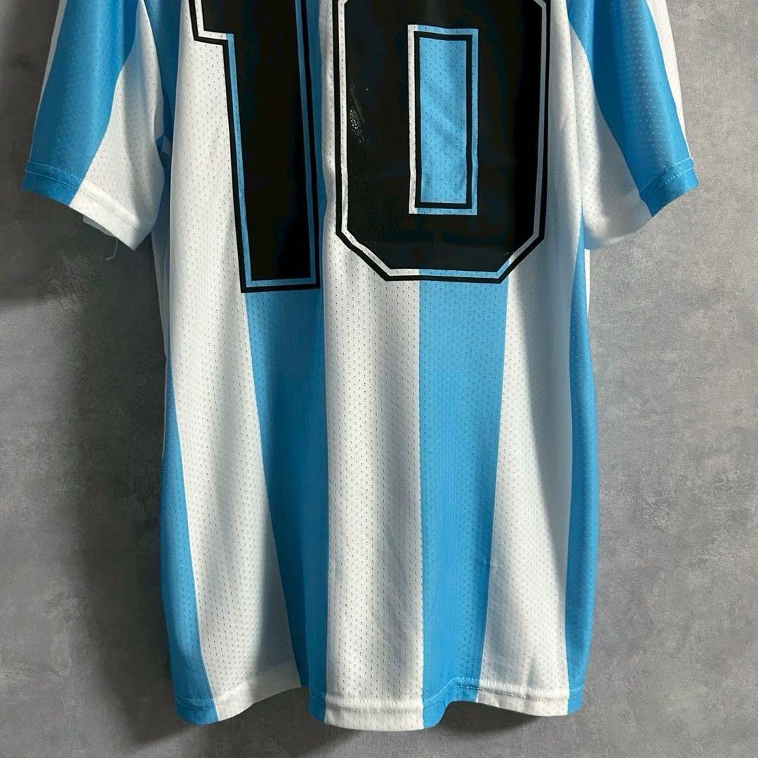 復刻 1986W杯 マラドーナ アルゼンチン ユニフォーム ゲームシャツ