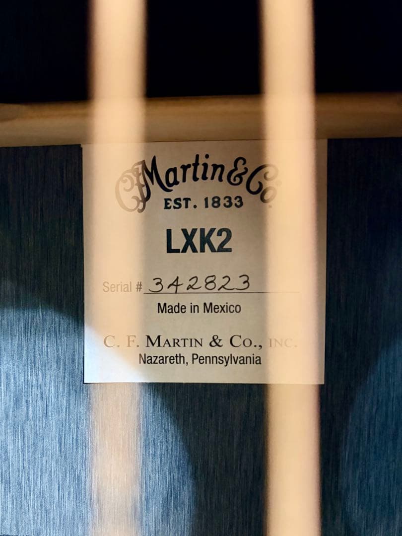 Martin LXK2 アコースティックギター ケース付き