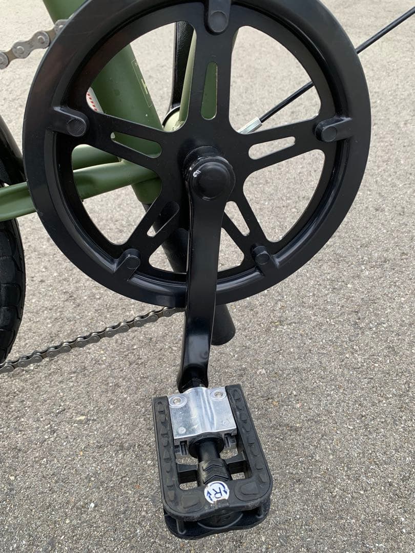 DAHON D6 折りたたみ自転車 2018年製 マットカーキ