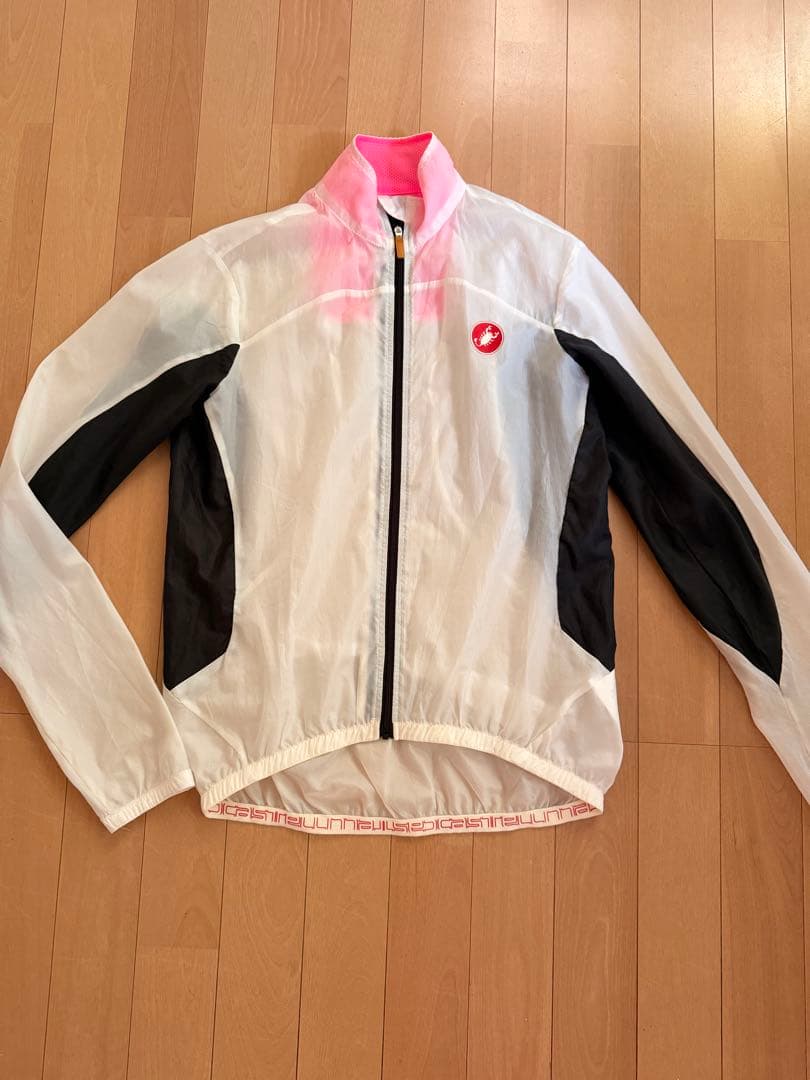 カステリ　castelli サイクルジャケット　ウインドウブレーカー