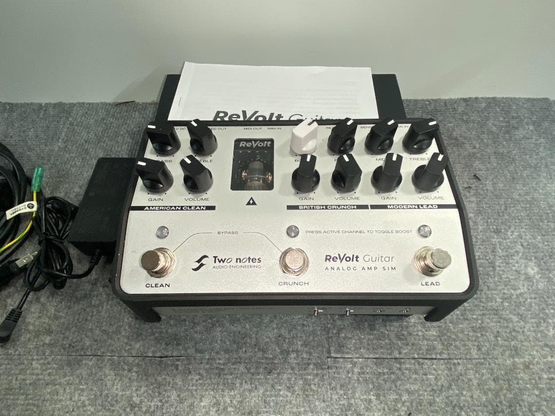 Two Notes Revolt Guitar アンプシミュレーター