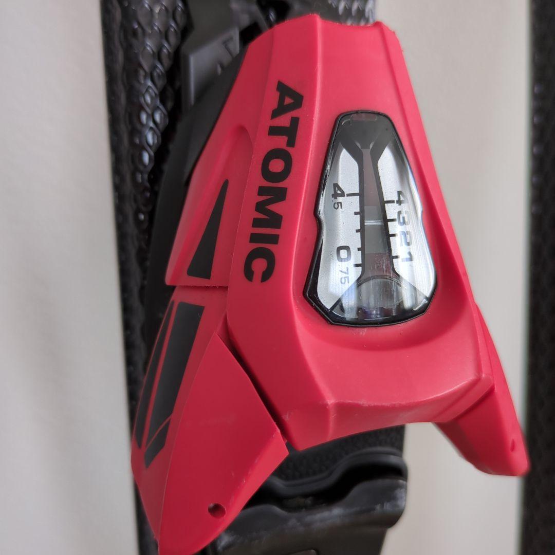 アトミックATOMIC 140JX スキー3点セット 105cmポール付き