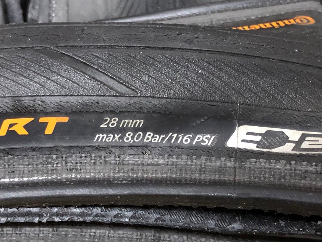 中古コンチネンタルULTRA SPORT3 700x28C 4本セットおまけ付き