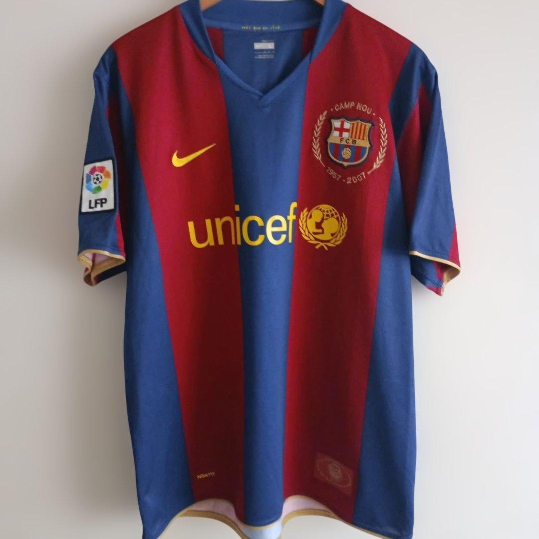 00s ナイキ FC バルセロナ サッカー ユニフォーム 07 50周年記念　他