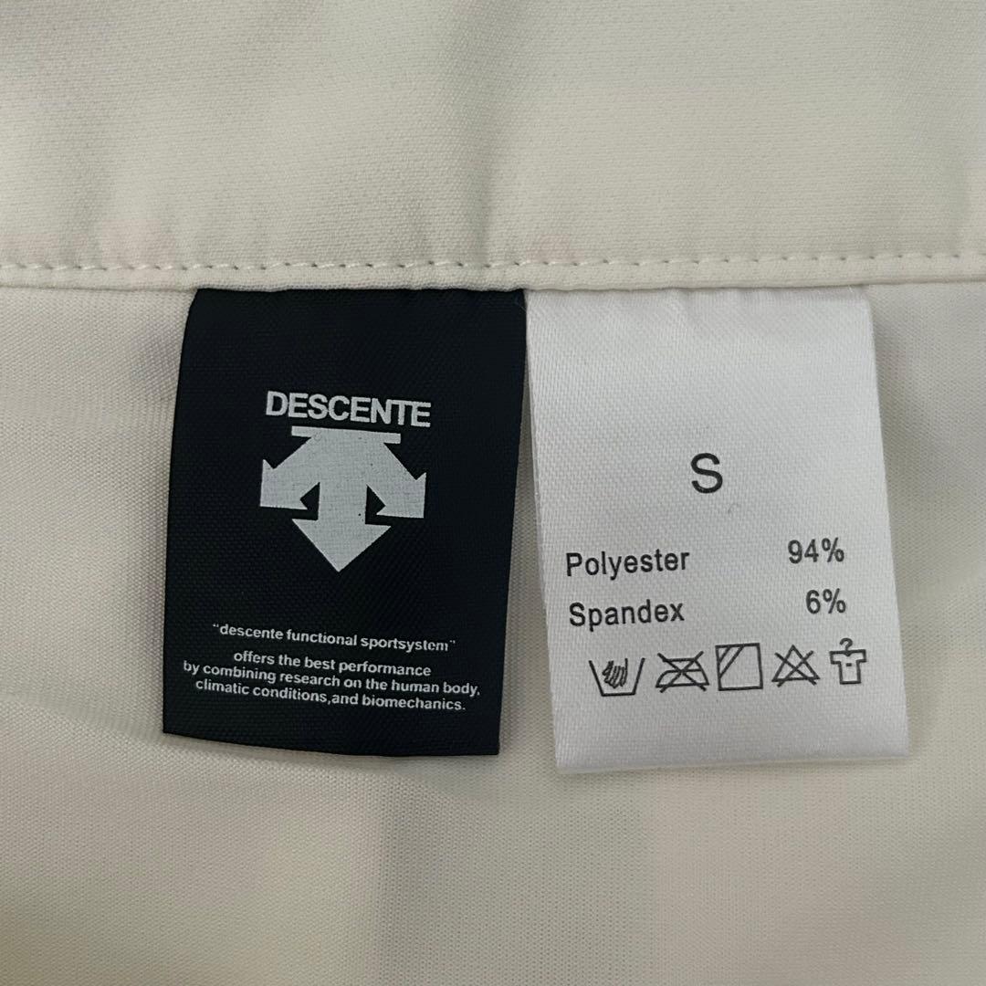 新品未使用　タグ付き　DESCENTE フレアスカート ホワイト