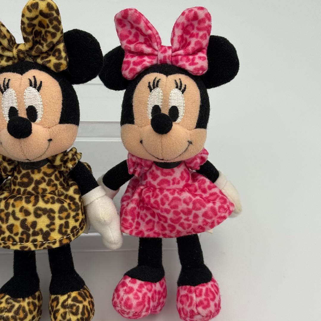 ✨希少✨当時物✨ レオパード ミニー マスコット ぬいぐるみバッジ