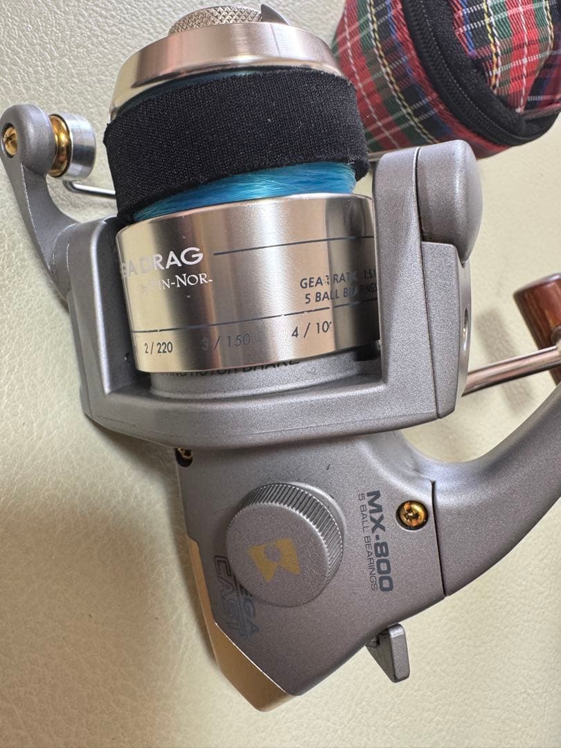 Mamiya OP FinnorMEGACAST MX800中古美品替スプール付