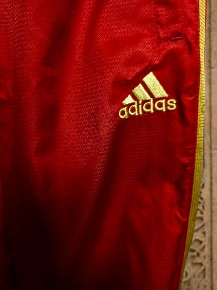 adidas ジャージ上下セット トラックジャケット メッシュ ナイロン