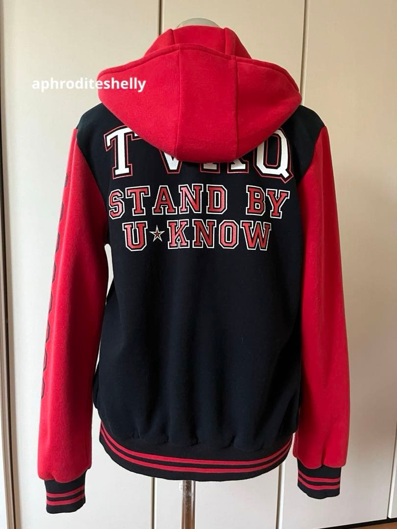 東方神起 ユノ ユンホ STAND BY UKNOW スタジャン パーカー S