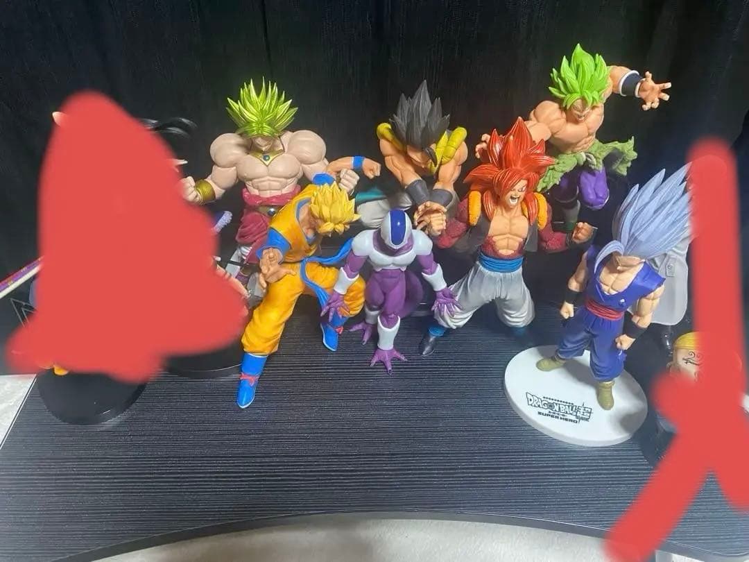 ドラゴンボール、ワンピース、東京リベンジャーズフィギュア